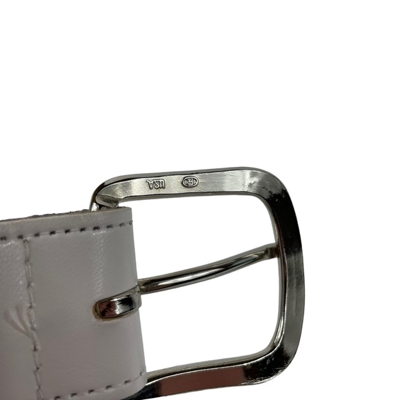 Vintage Rainbow Braided Pride USA Made Belt With Buckle Medium Large M/L LGBTQ+ - Picture 10 of 12